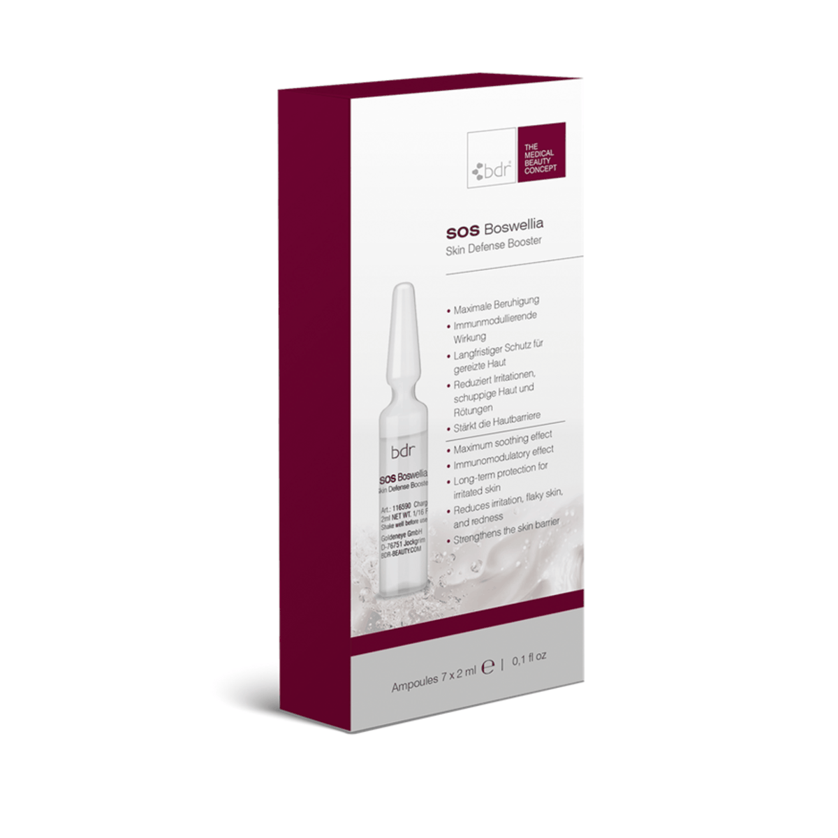 BDR - SOS Boswellia – Skin Defense Ampoule