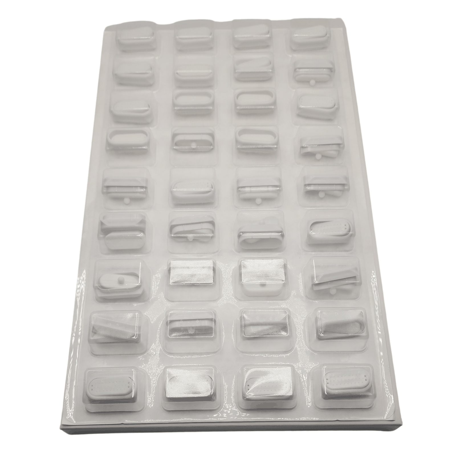 Set of 36 BDR Stimulation XL Micropeel Tips for professional skin exfoliation and detox treatment