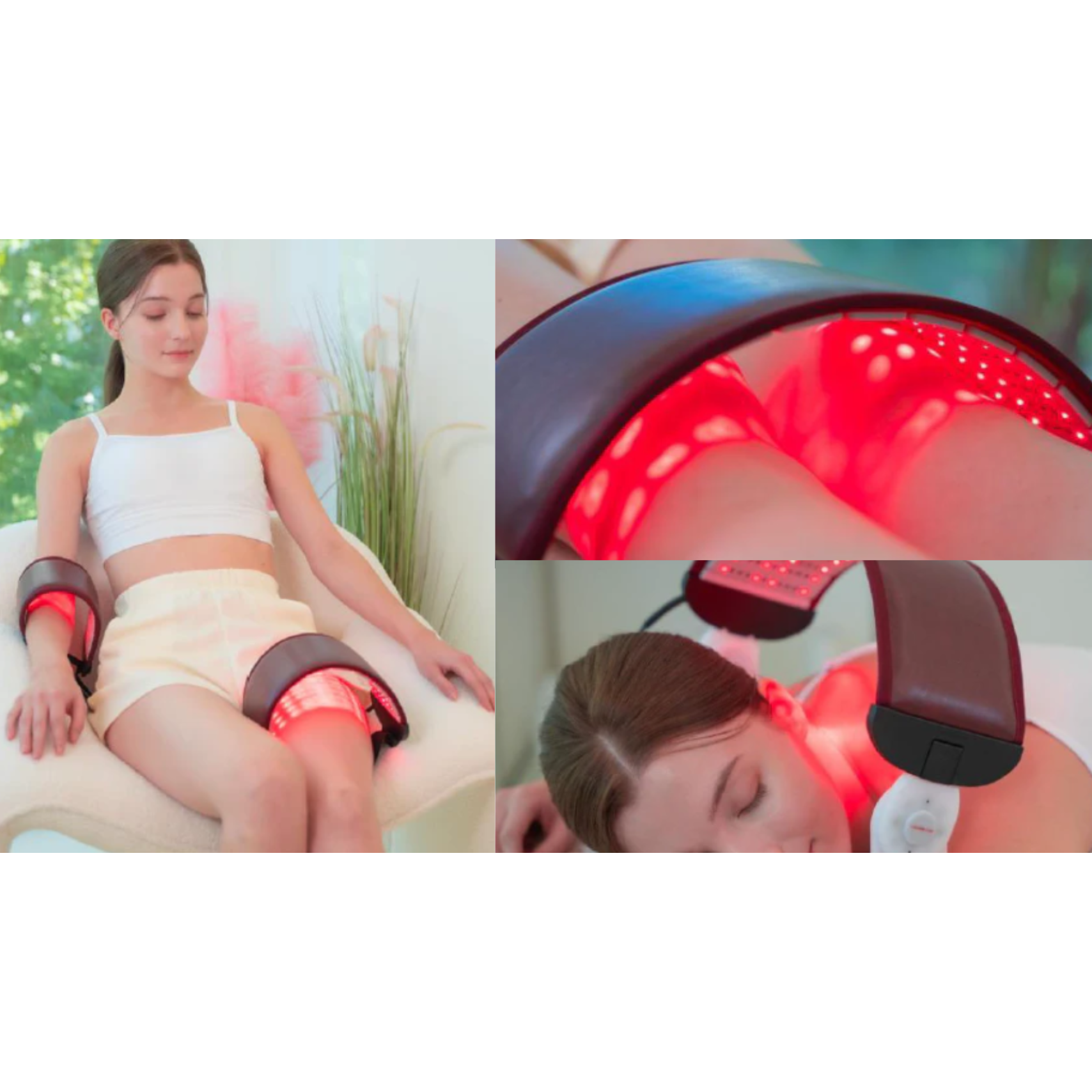 iLED Pro – FDA-Cleared Infrared Therapy for Pain Relief, Wellness, Hair, Skin Rejuvenation, and Lifting Care