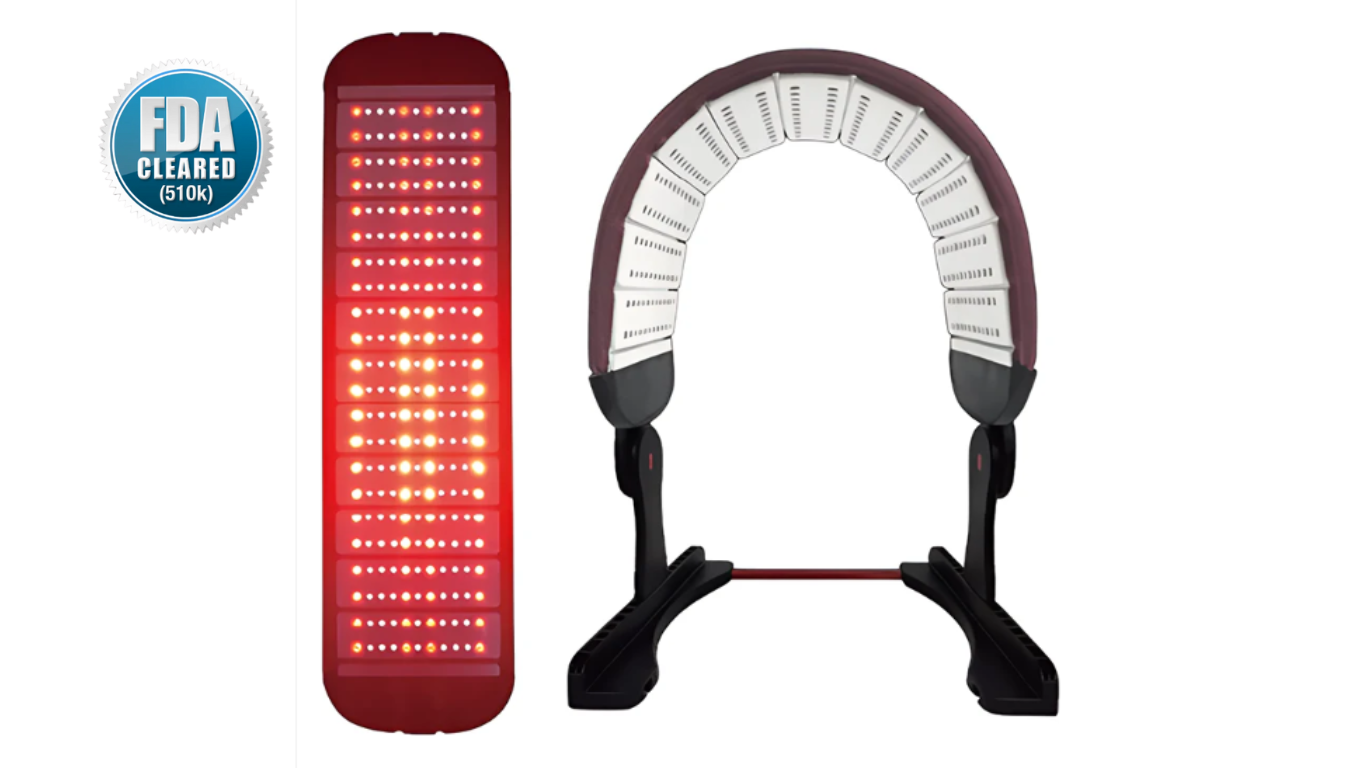 iLED Pro – FDA-Cleared Infrared Therapy for Pain Relief, Wellness, Hair, Skin Rejuvenation, and Lifting Care