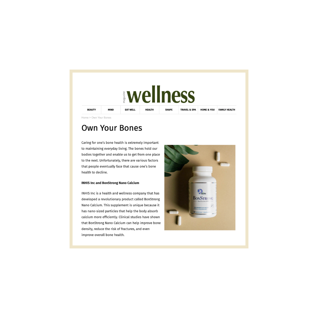 Nanotechnology Calcium + MSM + Vitamin D & K + Magnesium + Zinc and Selenium