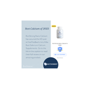 Nanotechnology Calcium + MSM + Vitamin D & K + Magnesium + Zinc and Selenium