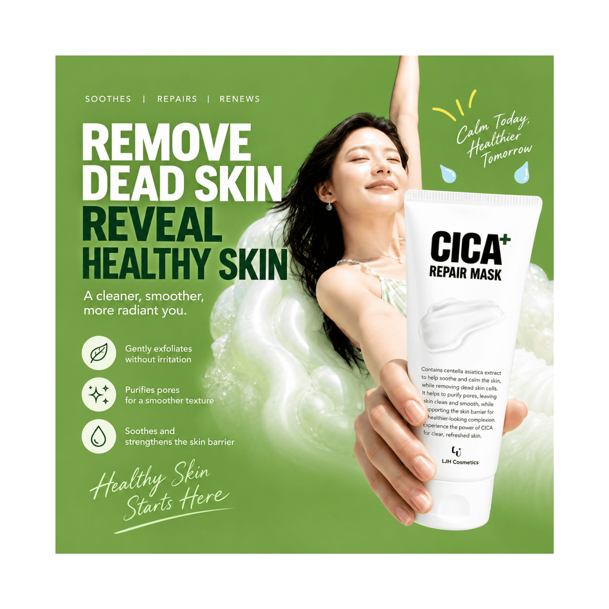 Intensive Cica Soothing & Peel-Off Recovery Mask - 180 ml