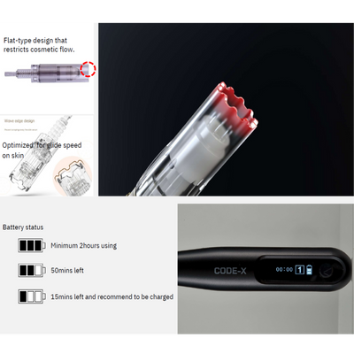 CODE-X Microneedling Pen - Optimized for Precision, Performance & Safety