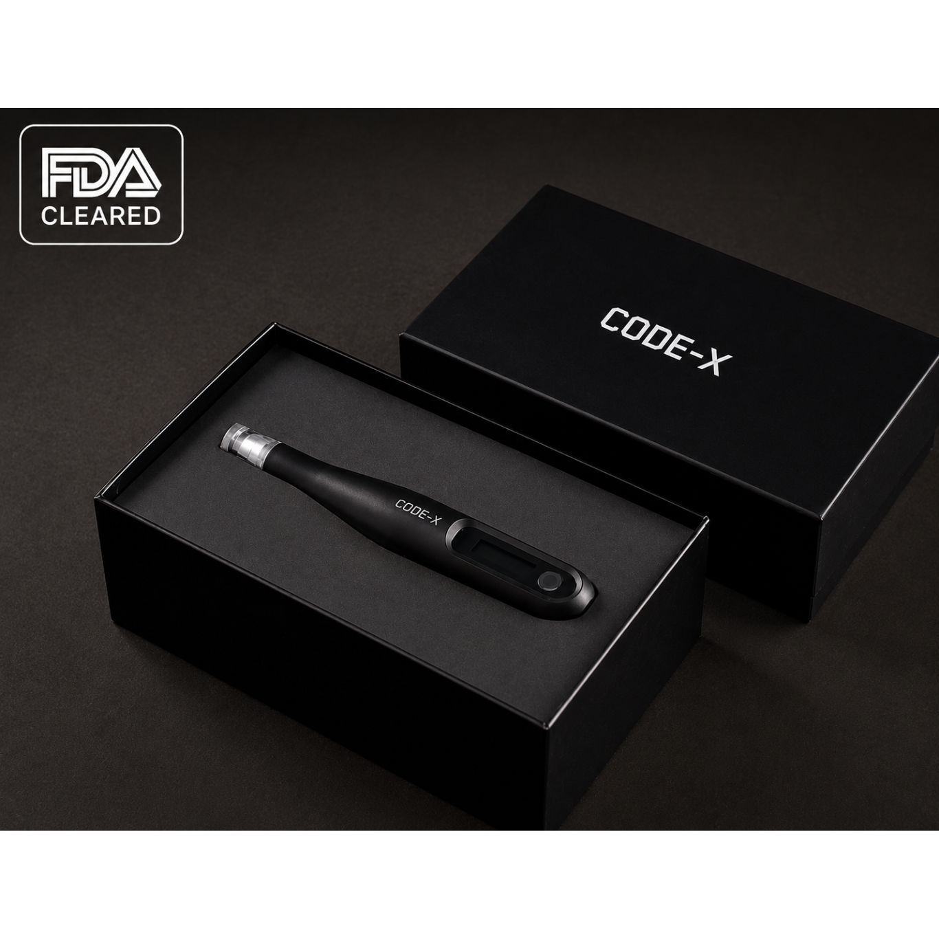 CODE-X Microneedling Pen - Optimized for Precision, Performance & Safety - FDA 510K Cleared