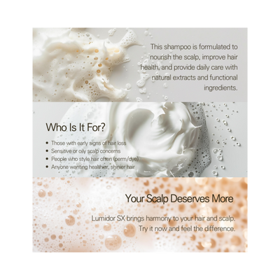 LUMIDOR SX Solution Shampoo - 500ml