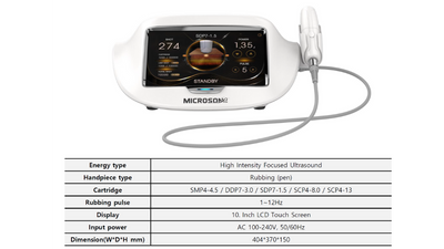 Microson Pen with Rubbing HIFU