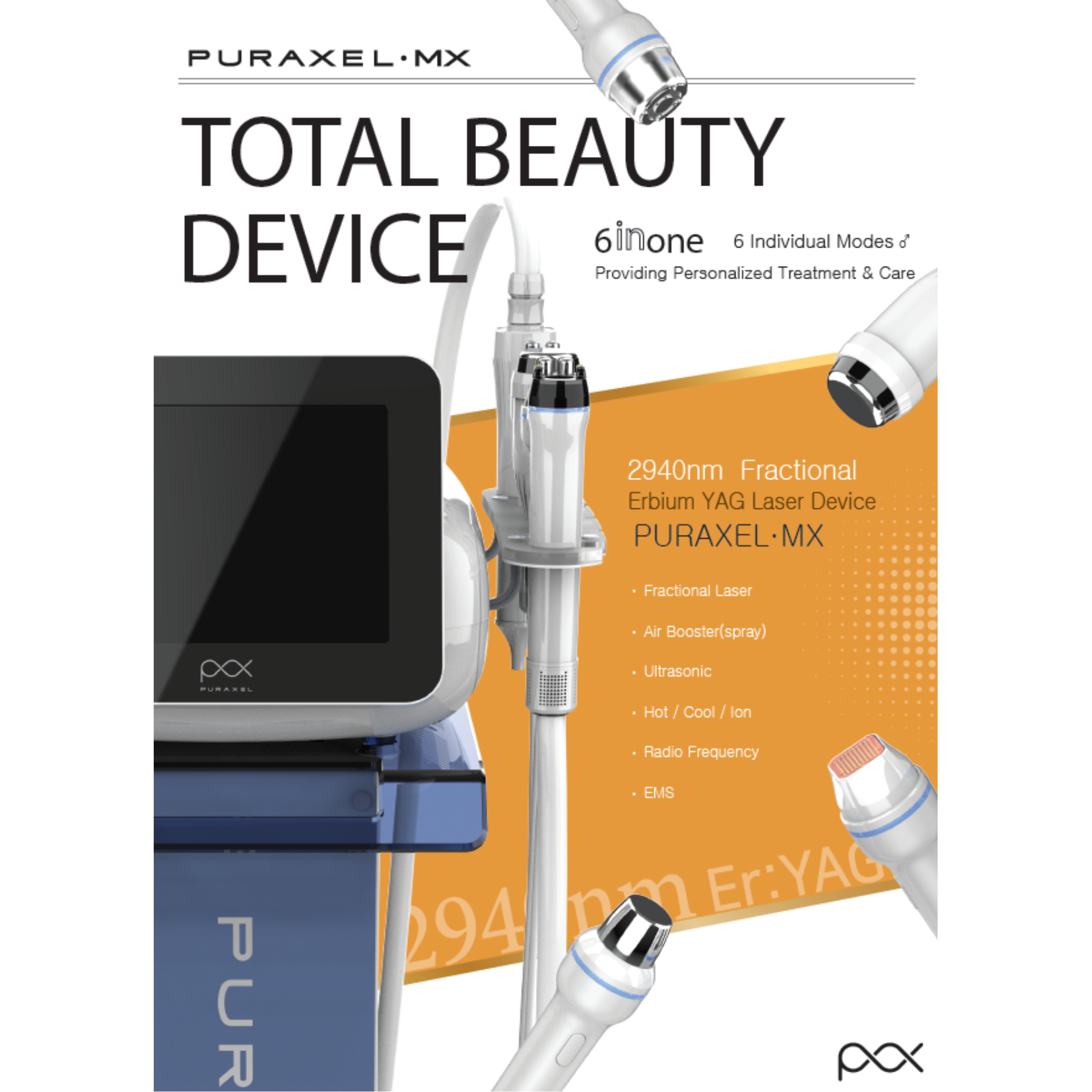 PURAXEL MX Total Beauty Care Device