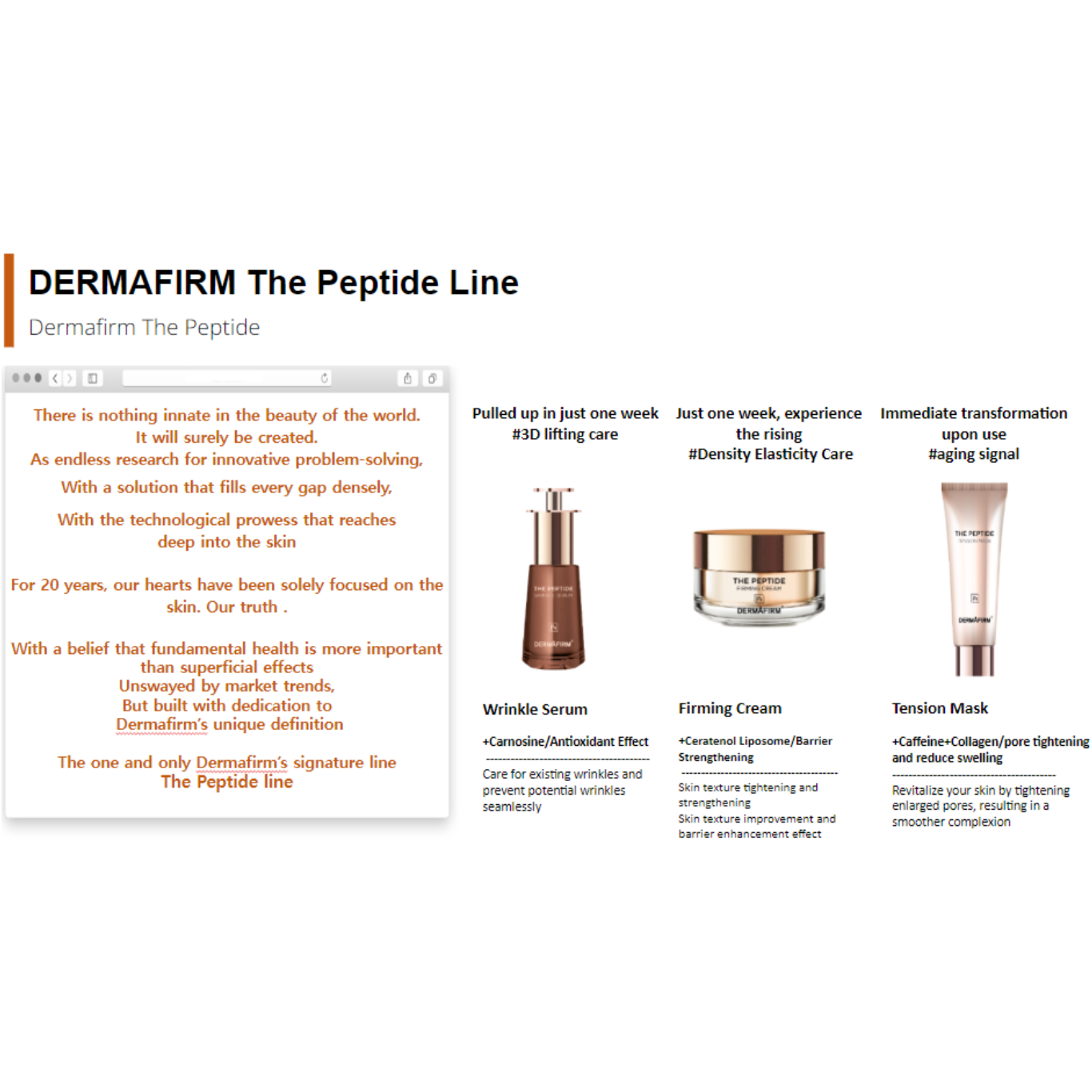 Peptide Firming Cream P4 - 50g