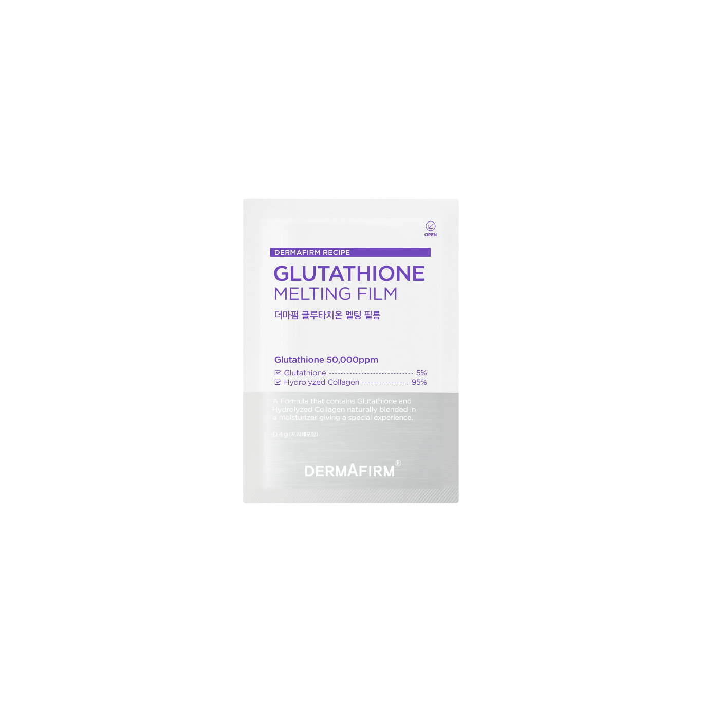 Glutathione Melting Film - 0.4g x 10 pcs - Dermafirm USA Glutathione Melting Film - 0.4g x 10 pcs - Dermafirm USA