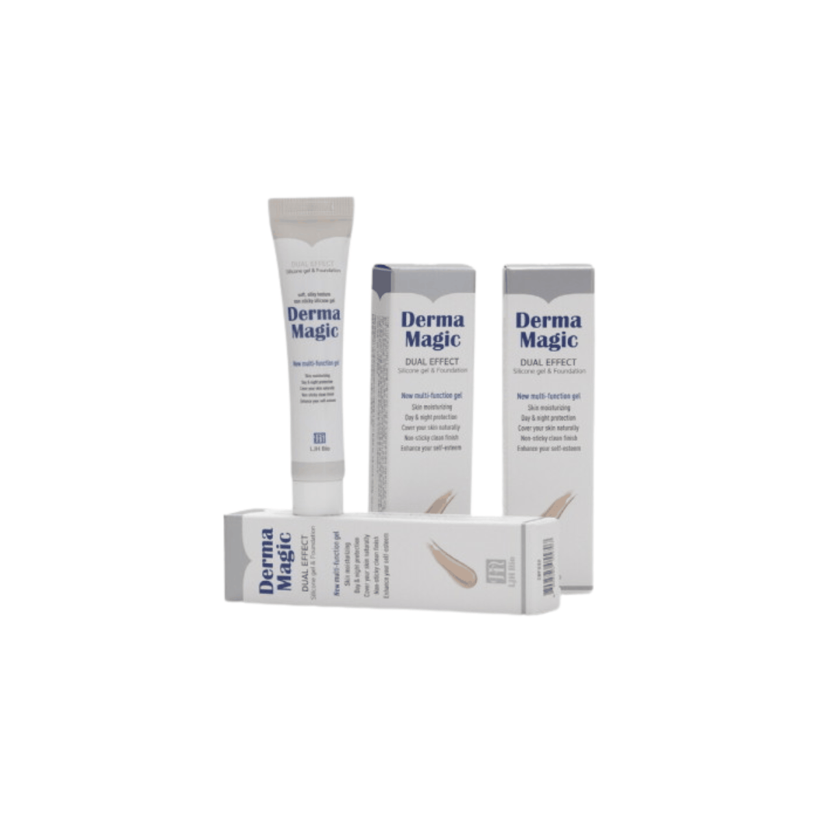 DERMAMAGIC – FDA-Cleared Silicone Scar Gel with Foundation - 15g