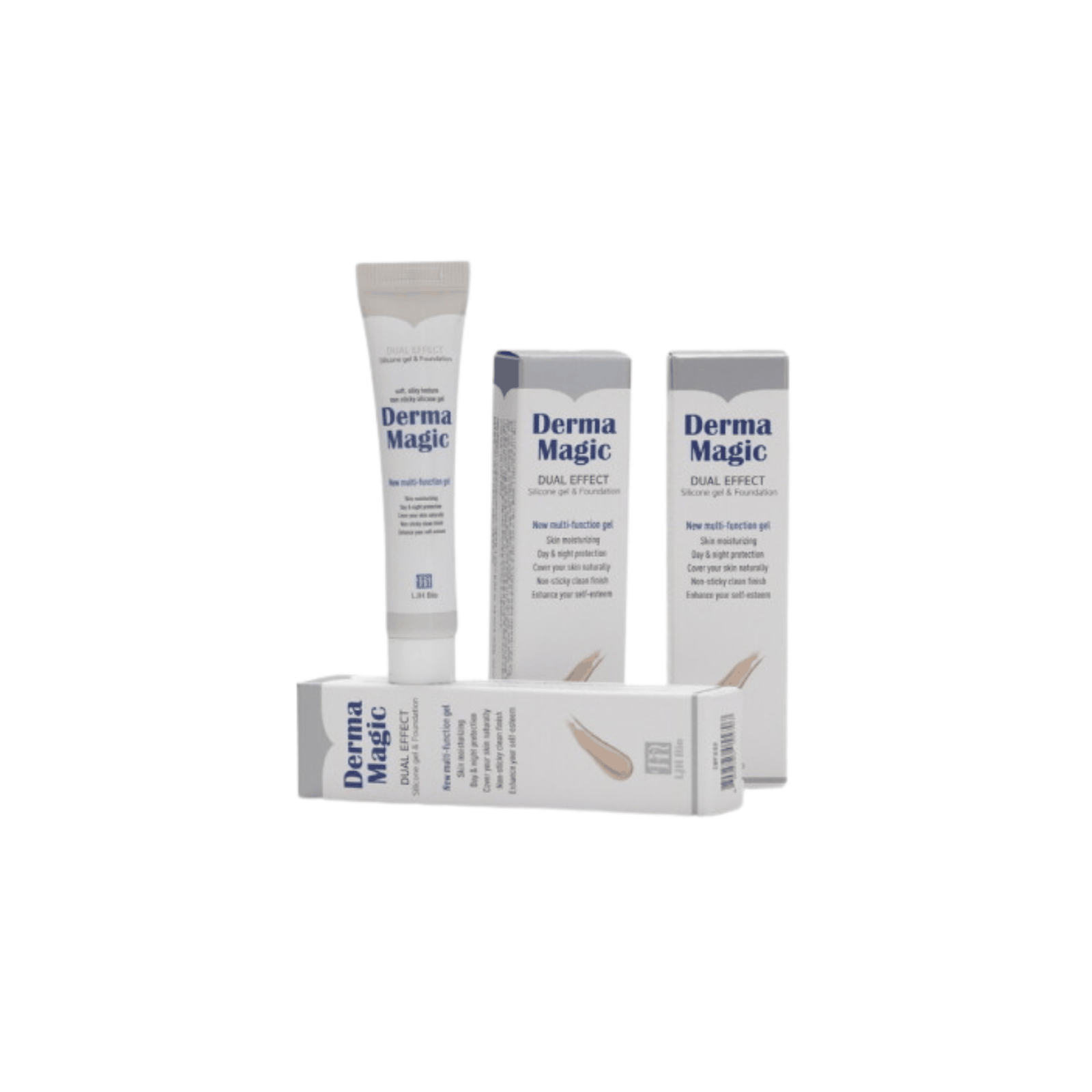 DERMAMAGIC – FDA-Cleared Silicone Scar Gel with Foundation - 15g