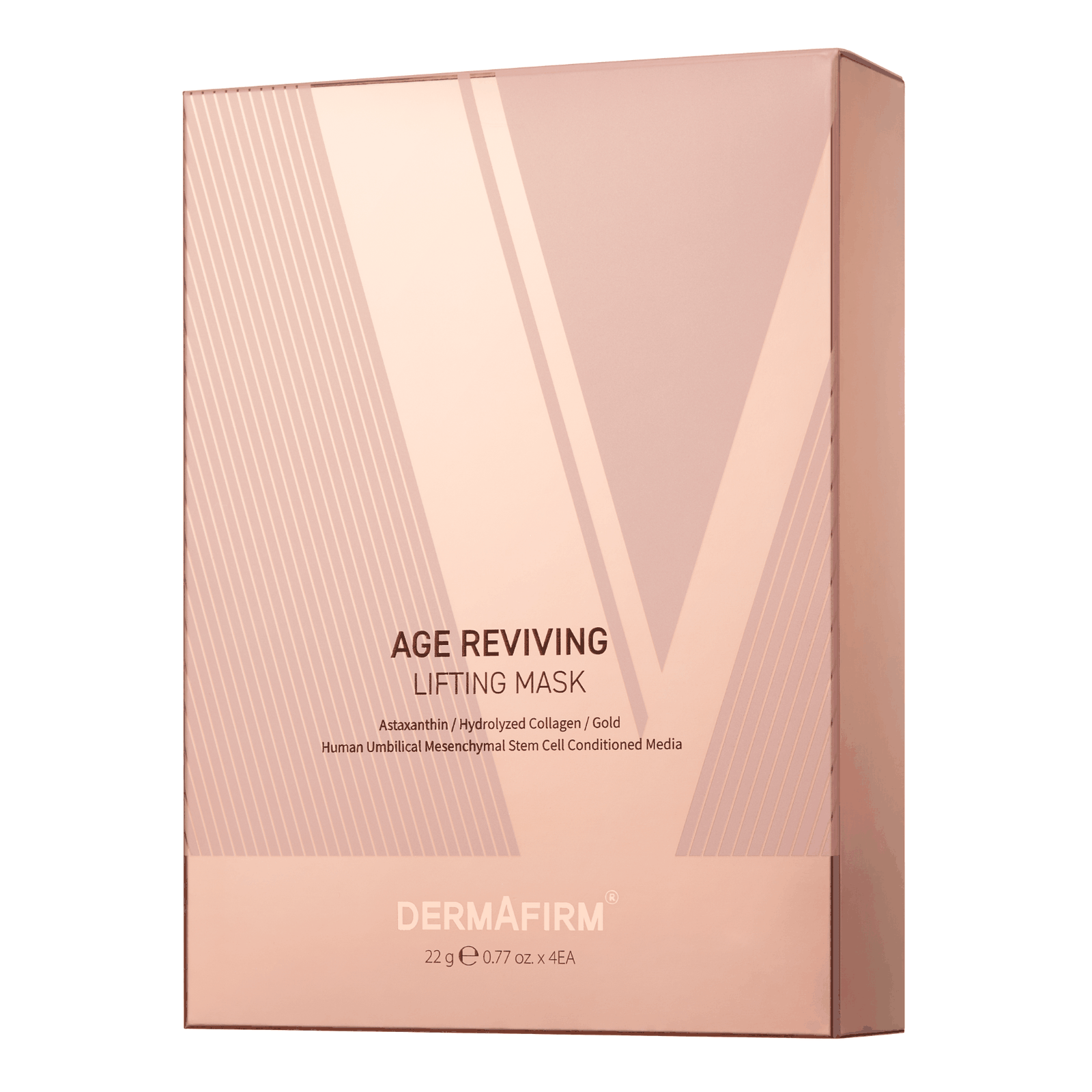 Dermafirm Age Reviving Lifting Mask packaging with anti-aging skincare for lifting and wrinkle improvement.