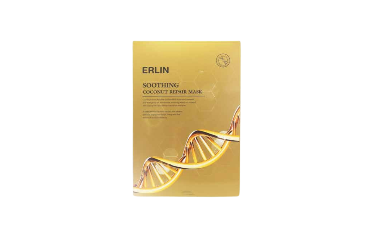 Erlin - Soothing Coconut Repair Mask (5 x 30g)