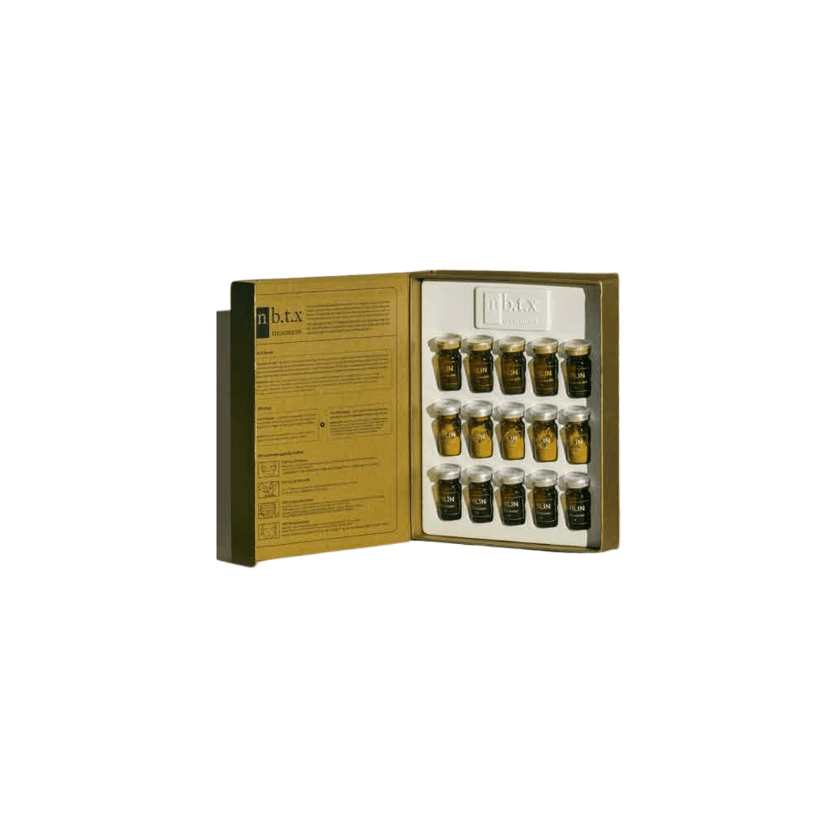 N-BTX Treatment Kit with F1 Serum, F2 Powder, and F3 Solution for anti-aging and wrinkle reduction