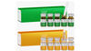 IDENEL - PEPTAXEL (Trouble Solution Powder "Green" + Regenerative "Orange" Package: 10 Vials - 5 Vials of 1g + 5 Vials of 8ml)