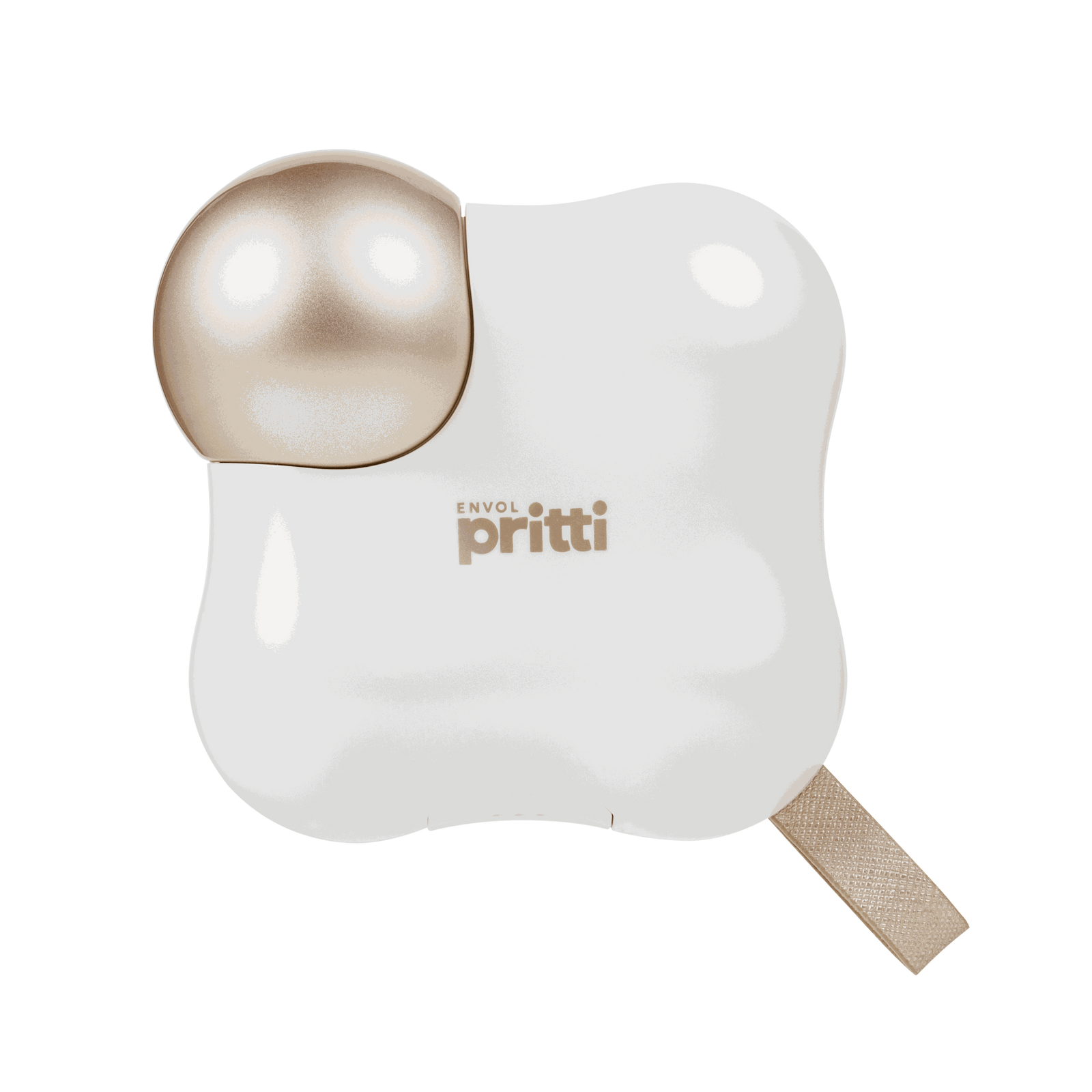 PRITTI Cold Plasma handheld skincare device in light blue with ergonomic design and silver plasma tip for skin rejuvenation and collagen stimulation