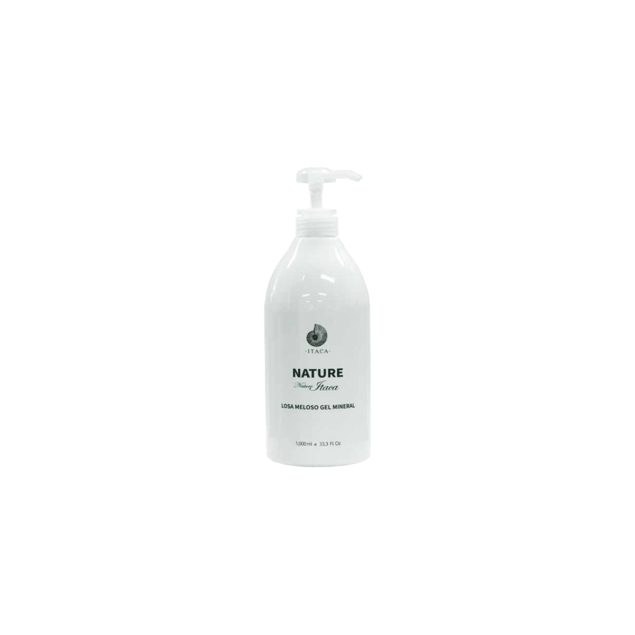 ITACA Losa Meloso Gel Mineral 1000ml bottle for skin and scalp soothing with Bulgarian rose essence