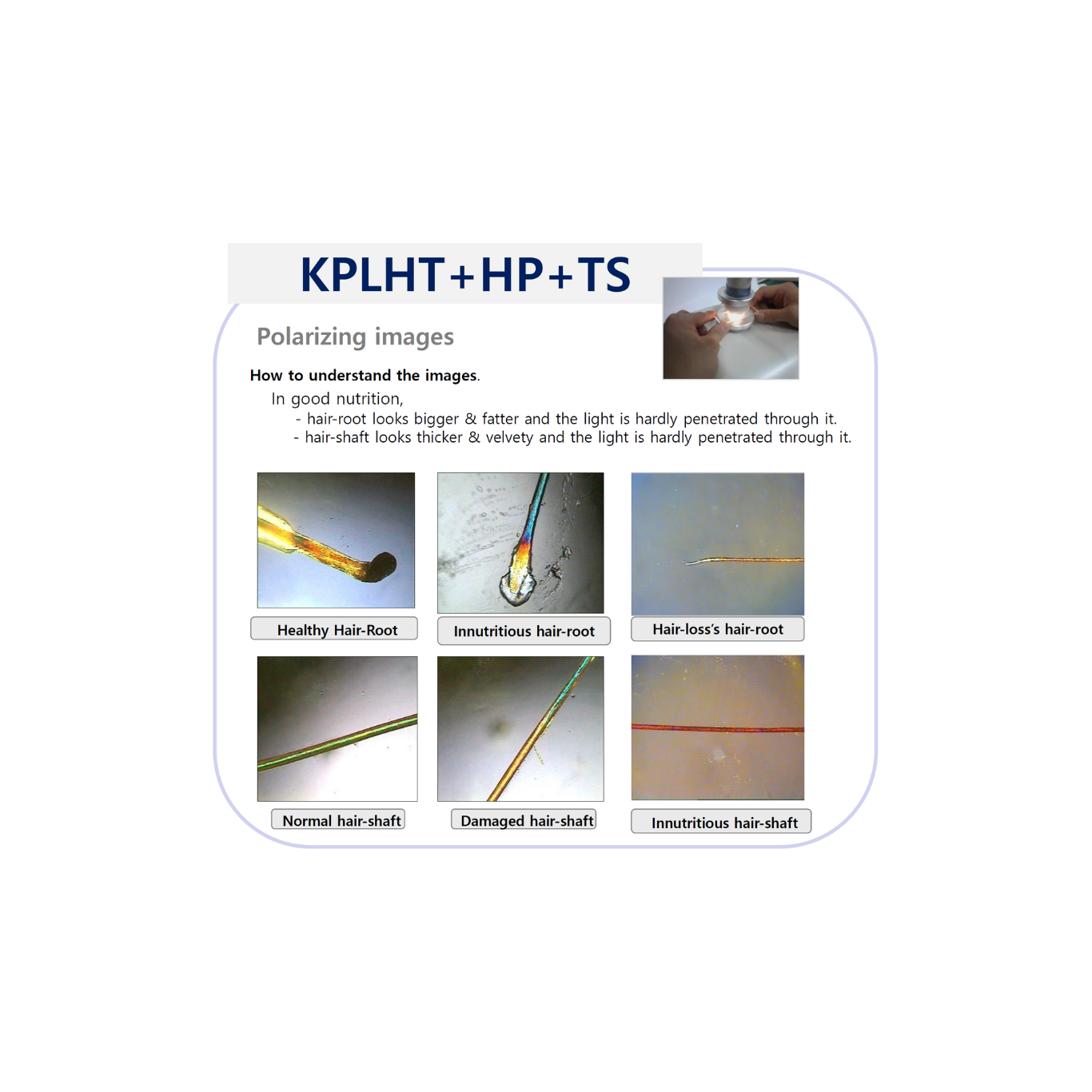KT HMS Premier Pro Analyzer with the KPLHT Lense
