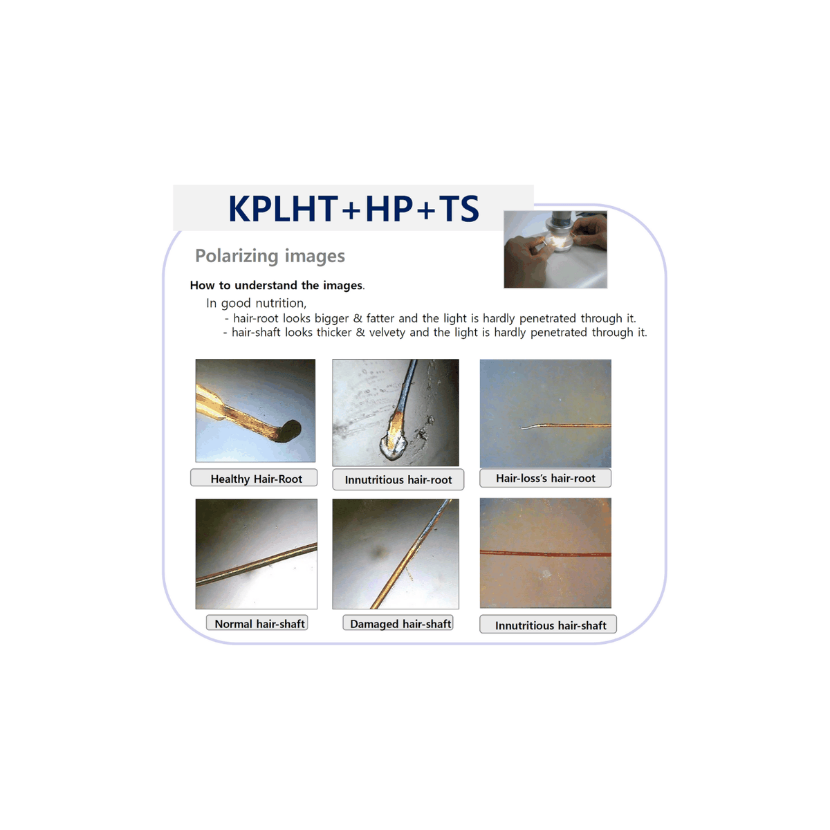 KT HMS Premier Pro Analyzer with the KPLHT Lense