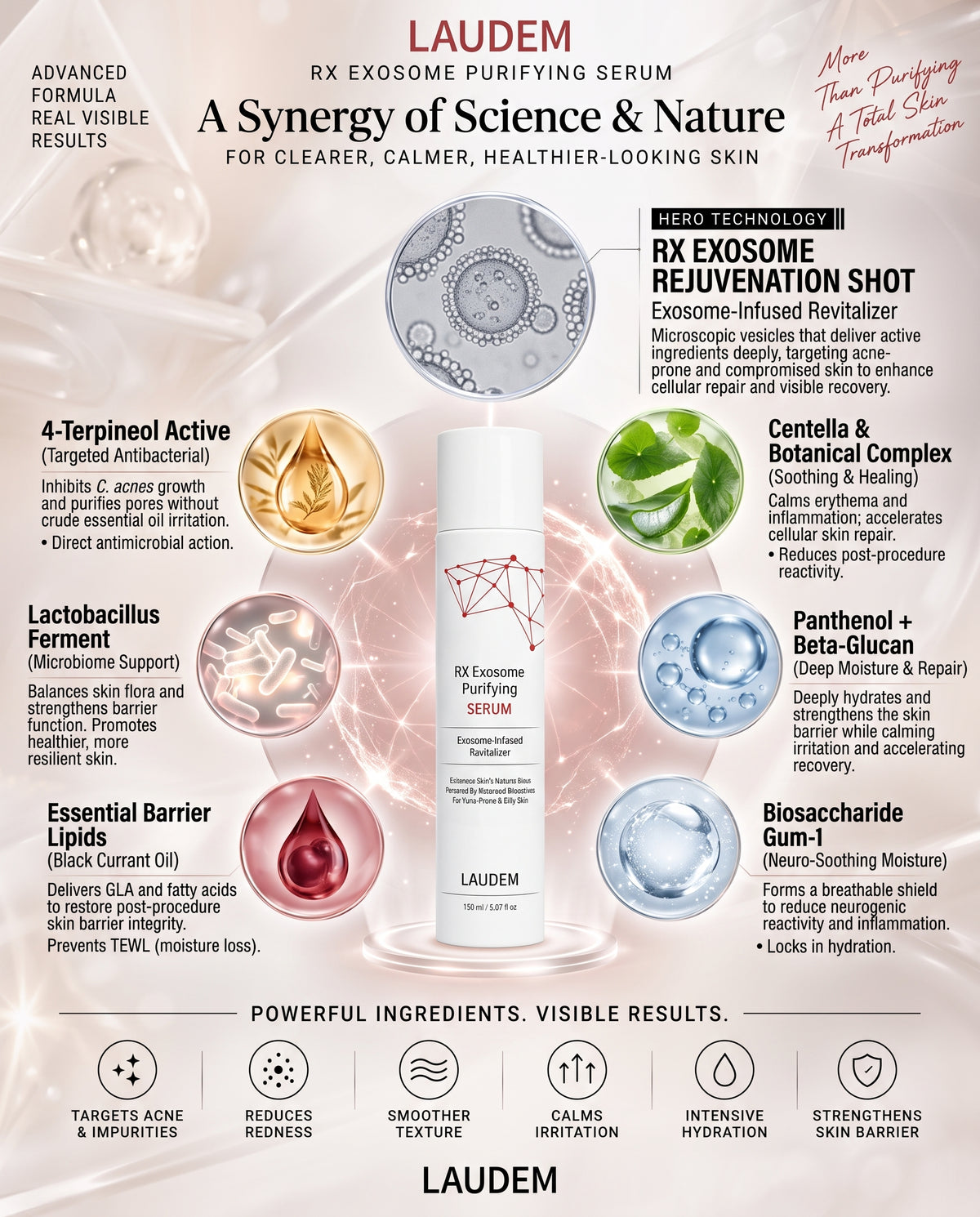 Laudem RX Exosome Purifying 3 Sets