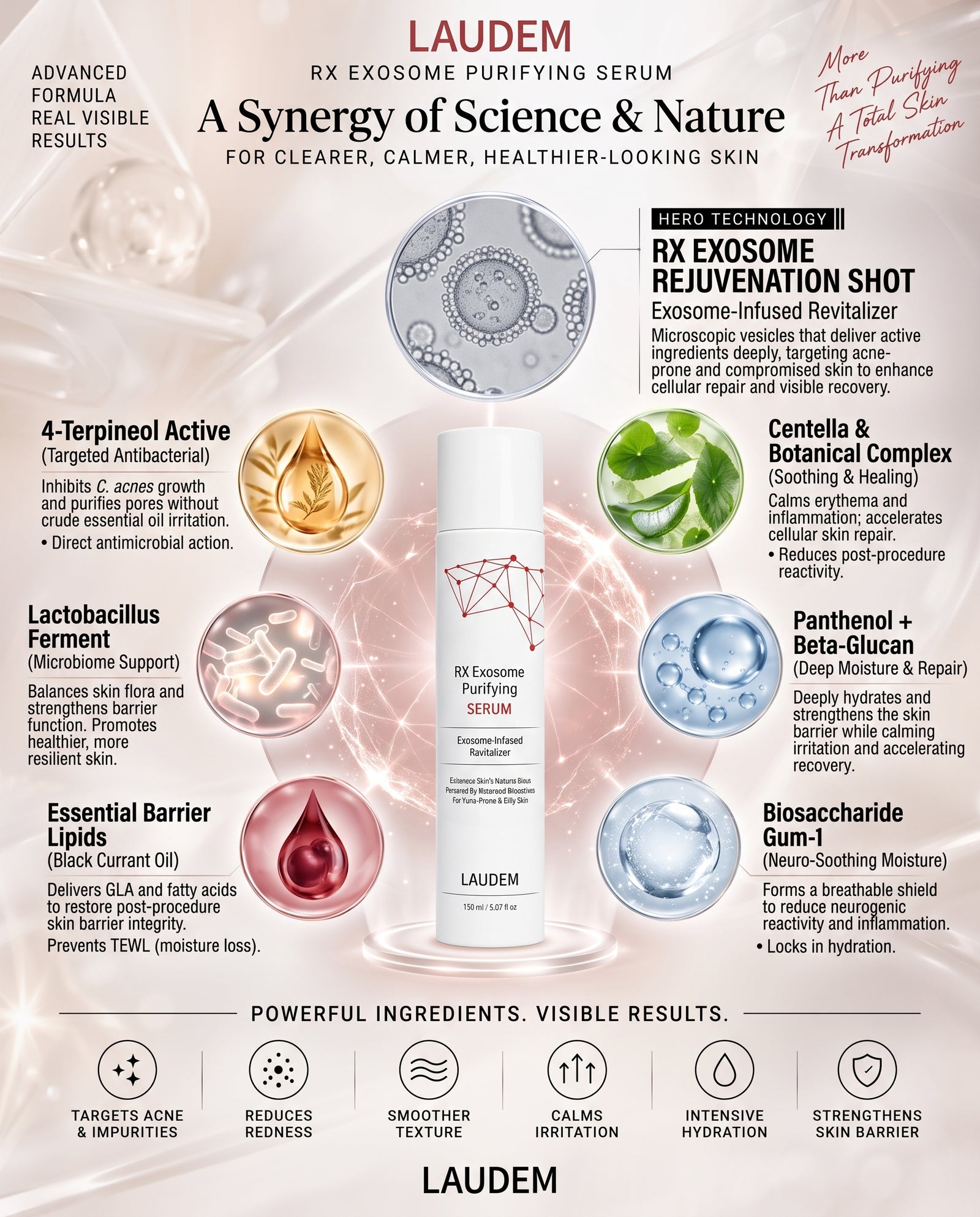 Laudem RX Exosome Purifying 3 Sets