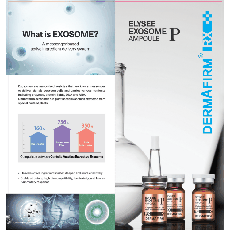 Rx Elysee Exosome PDRN Ampoule (4ml x 12) Bundle