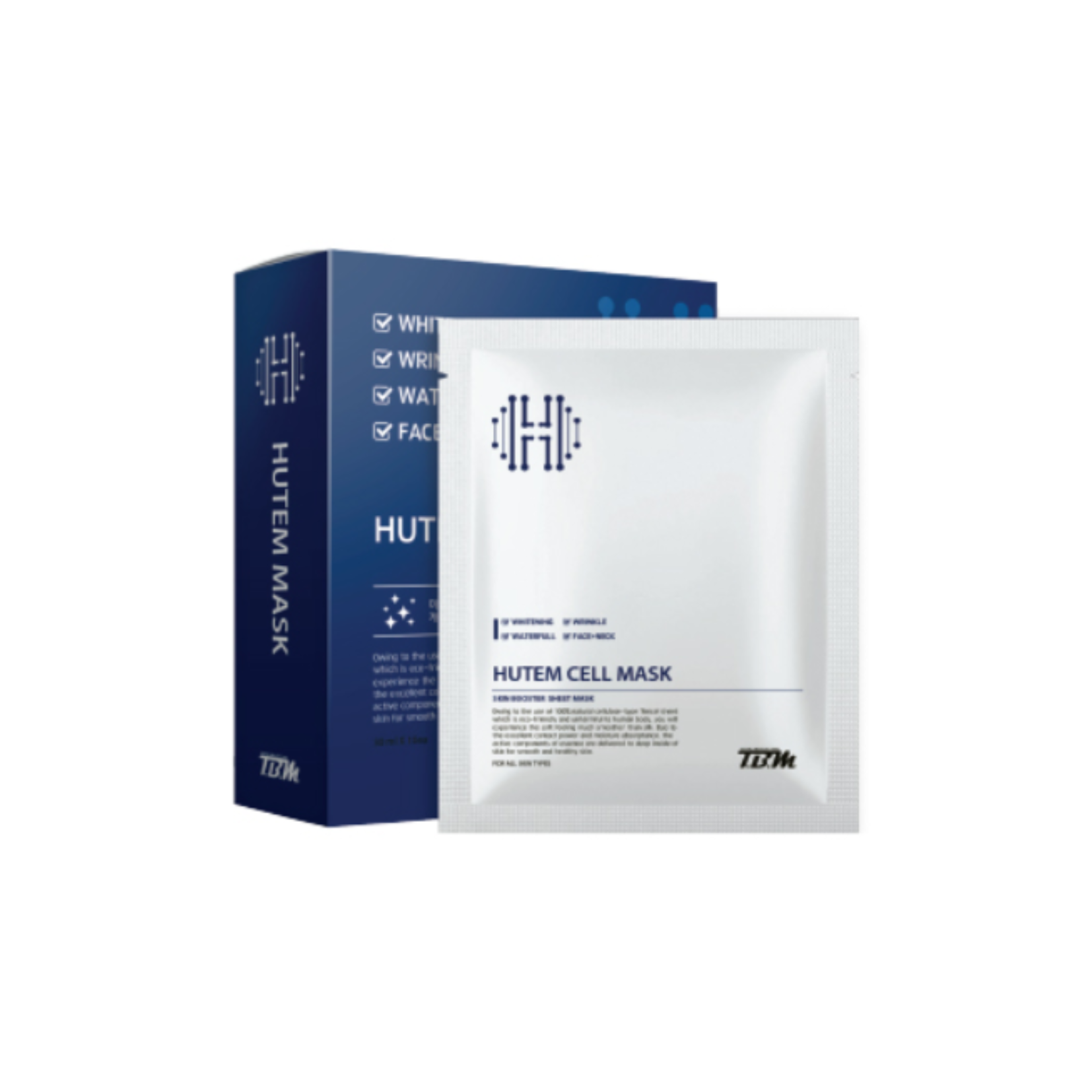 HUTEM CELL MASK (40ml x 10 ea) - Dermafirm USA