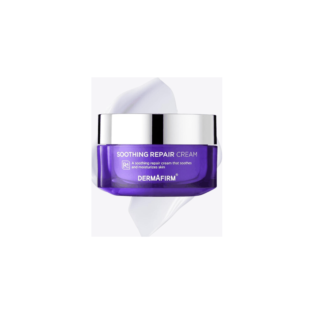 Dermafirm Soothing Repair Cream R4 50ml for sensitive, acne-prone skin with vegan formula and deep moisturizing benefits