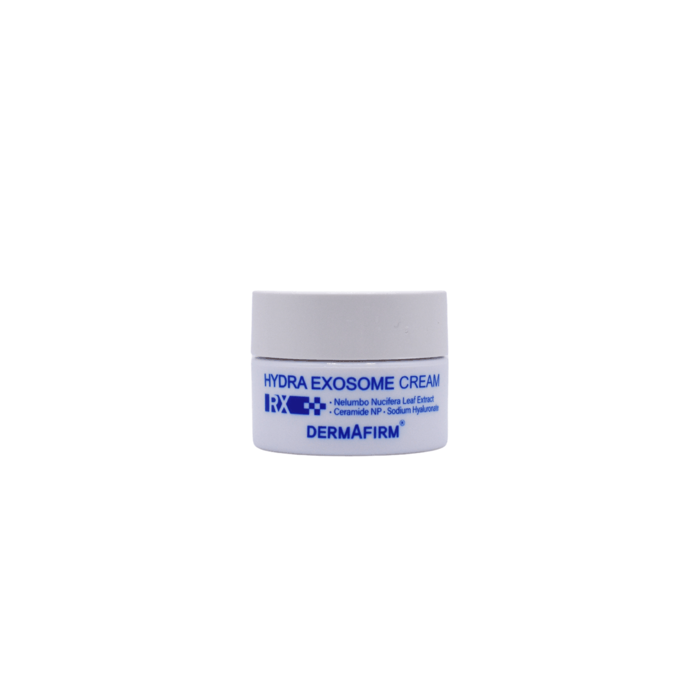 RX Hydra Exosome Cream travel size 7ml for deep hydration and skin barrier repair