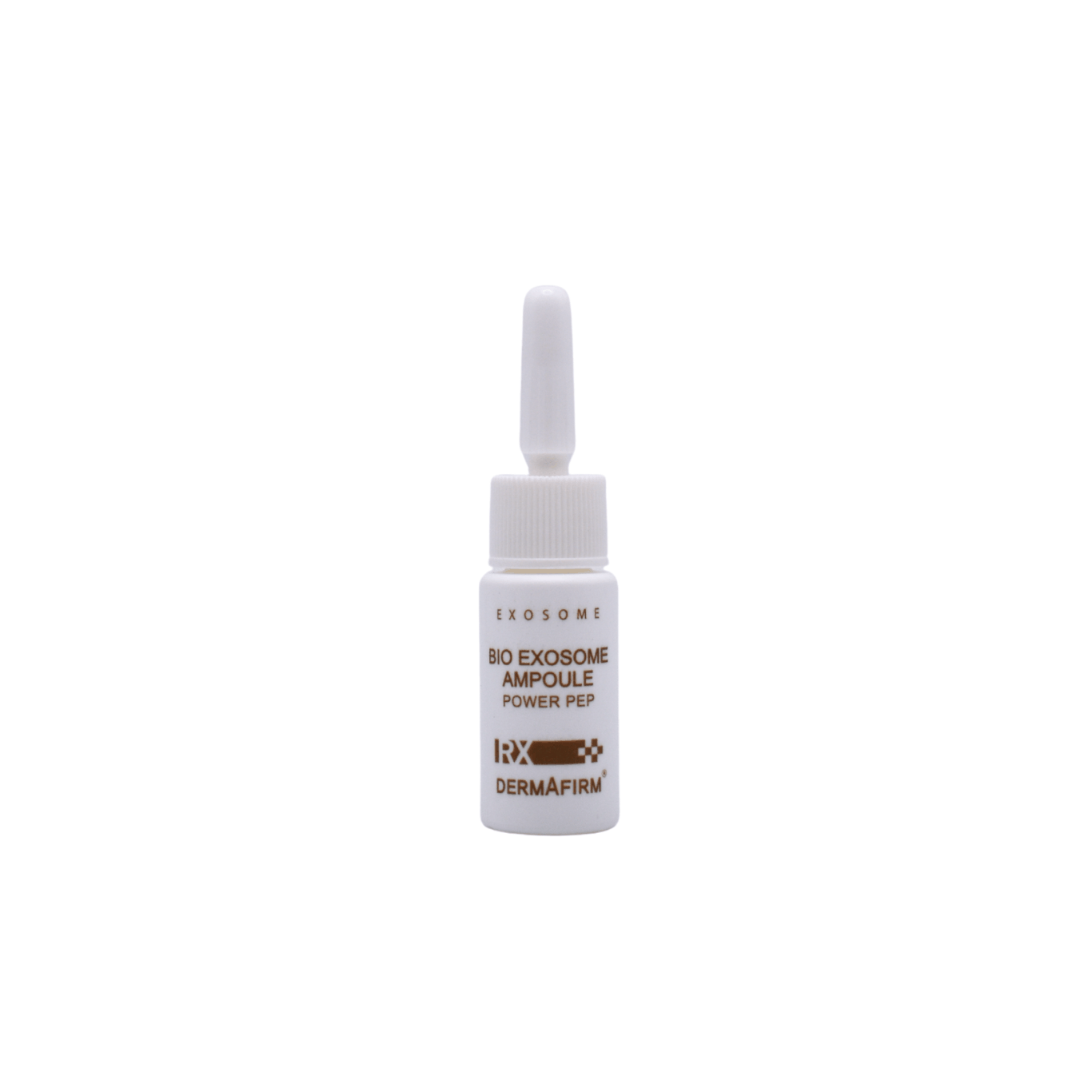 RX Bio Exosome Ampoule Power PEP travel size 5ml bottle for anti-aging and skin regeneration