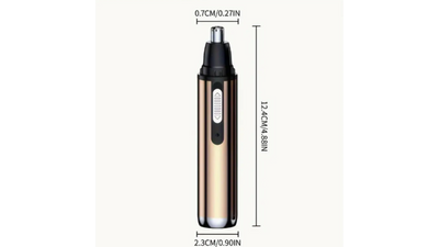 Electric Nose And Ear Hair Trimmer Eyebrow Shaver, Nose Hair Remover For Men Women, USB Rechargeable, Waterproof Stainless Steel Head