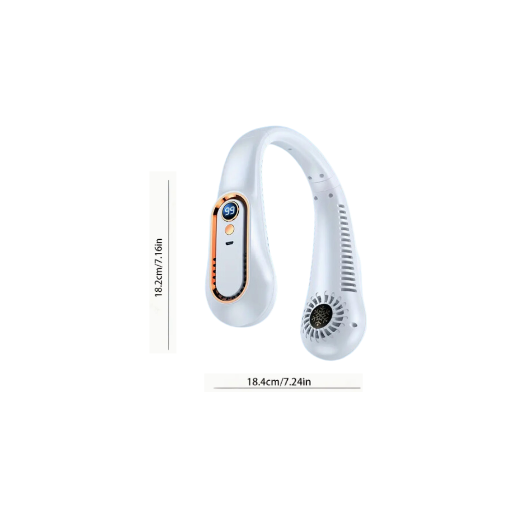 Neck Fan, Stay Cool And Comfortable With This USB Rechargeable 5-Speed Adjustable Neck Fan