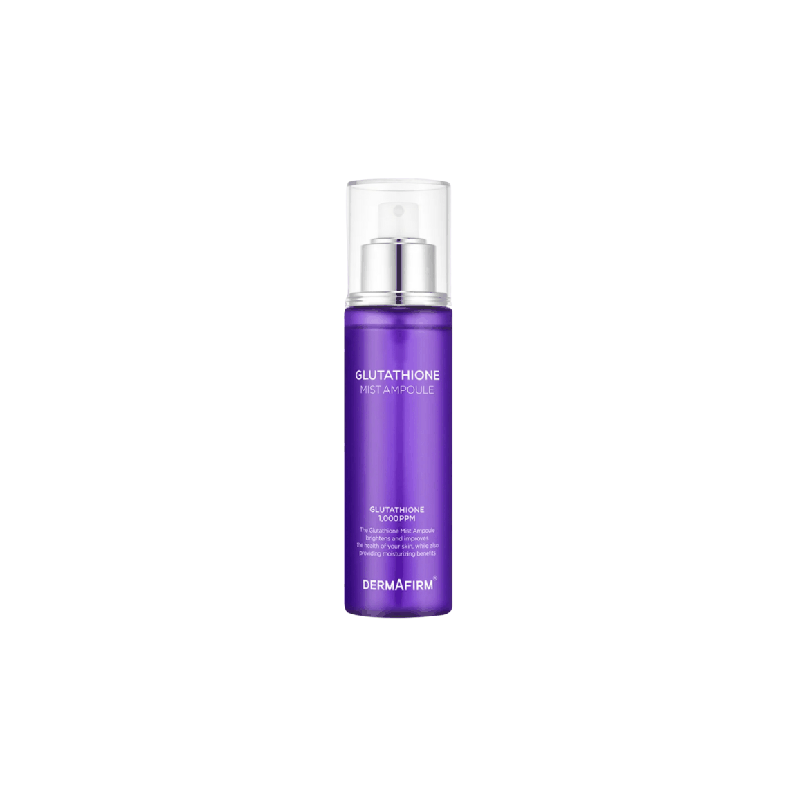Dermafirm Glutathione Mist Ampoule 100ml for brightening, hydration, and anti-aging skincare