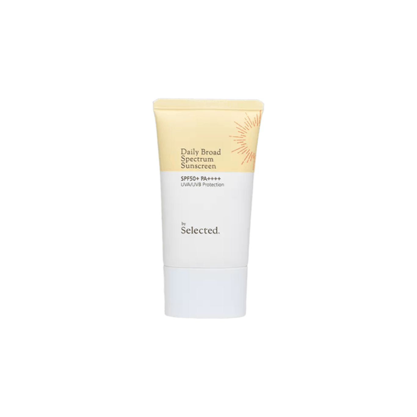 Daily Herbal Broad Spectrum Sunscreen SPF50+ PA++++ 50ml tube with UVA/UVB protection by Selected