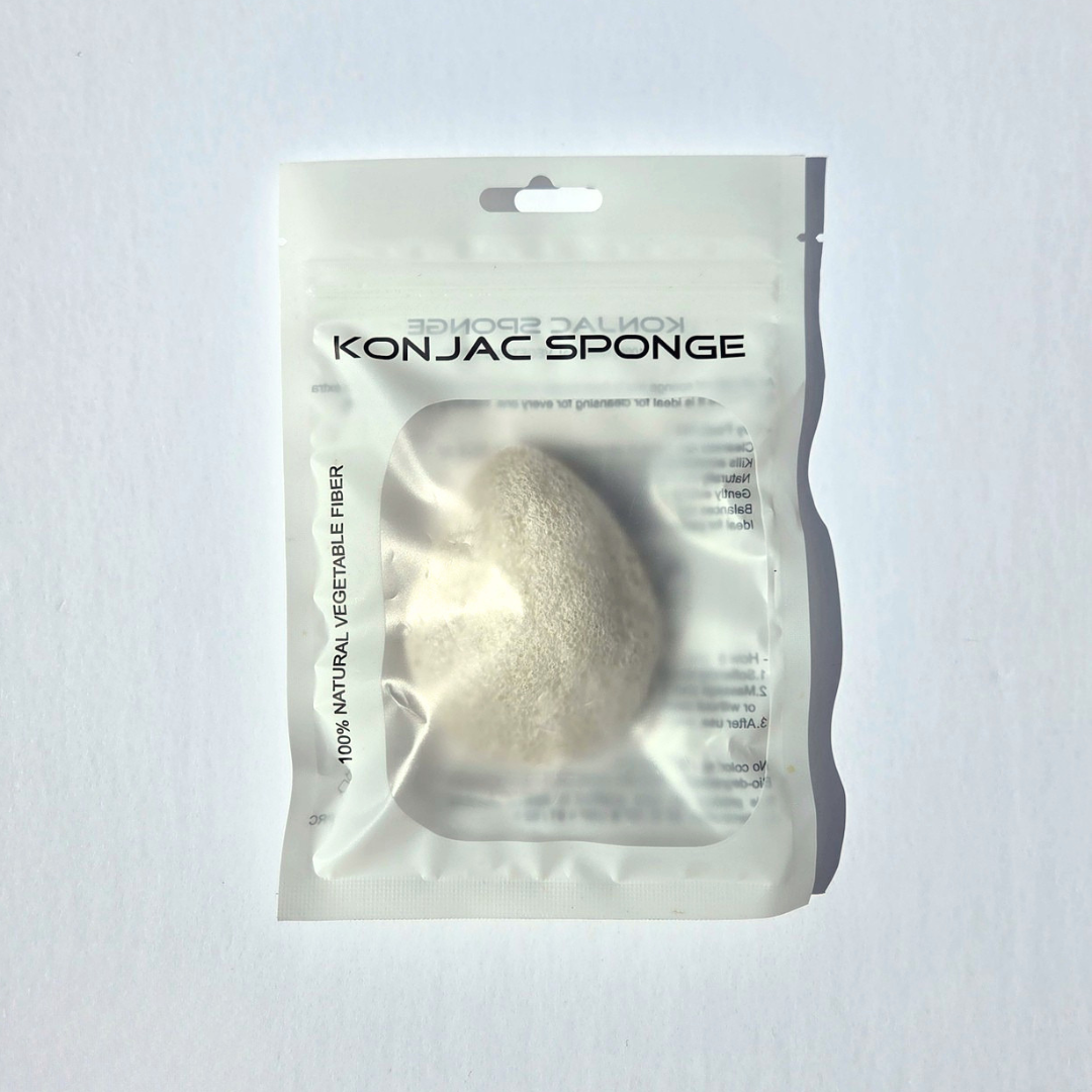 Konjac Sponge - 2 pieces