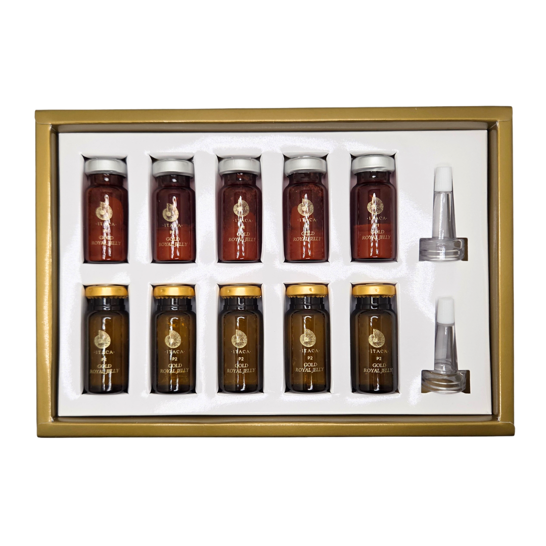 Gold Royal Jelly Ampoule Kit- 5 Sets