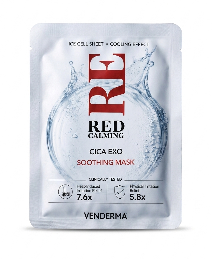 Red Calming Cica Exo Soothing Mask - 27ml x 4ea