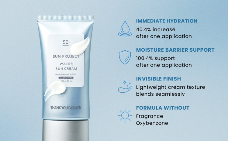 Sun Project Water Sun Cream - 50ml