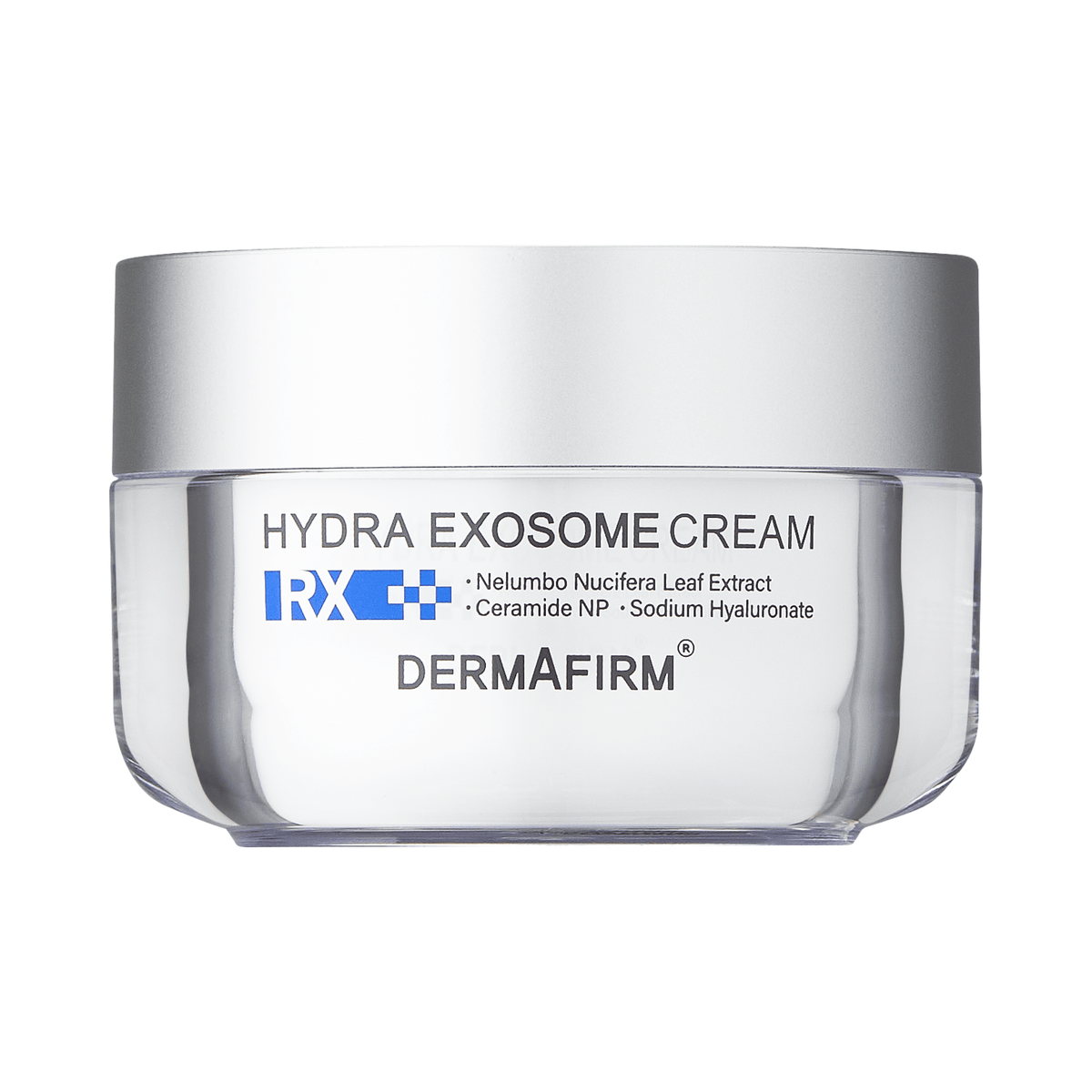 RX Hydra Exosome Cream by Dermafirm, hydrating and brightening face cream with Nelumbo Nucifera, Ceramide NP, and Sodium Hyaluronate, 50ml