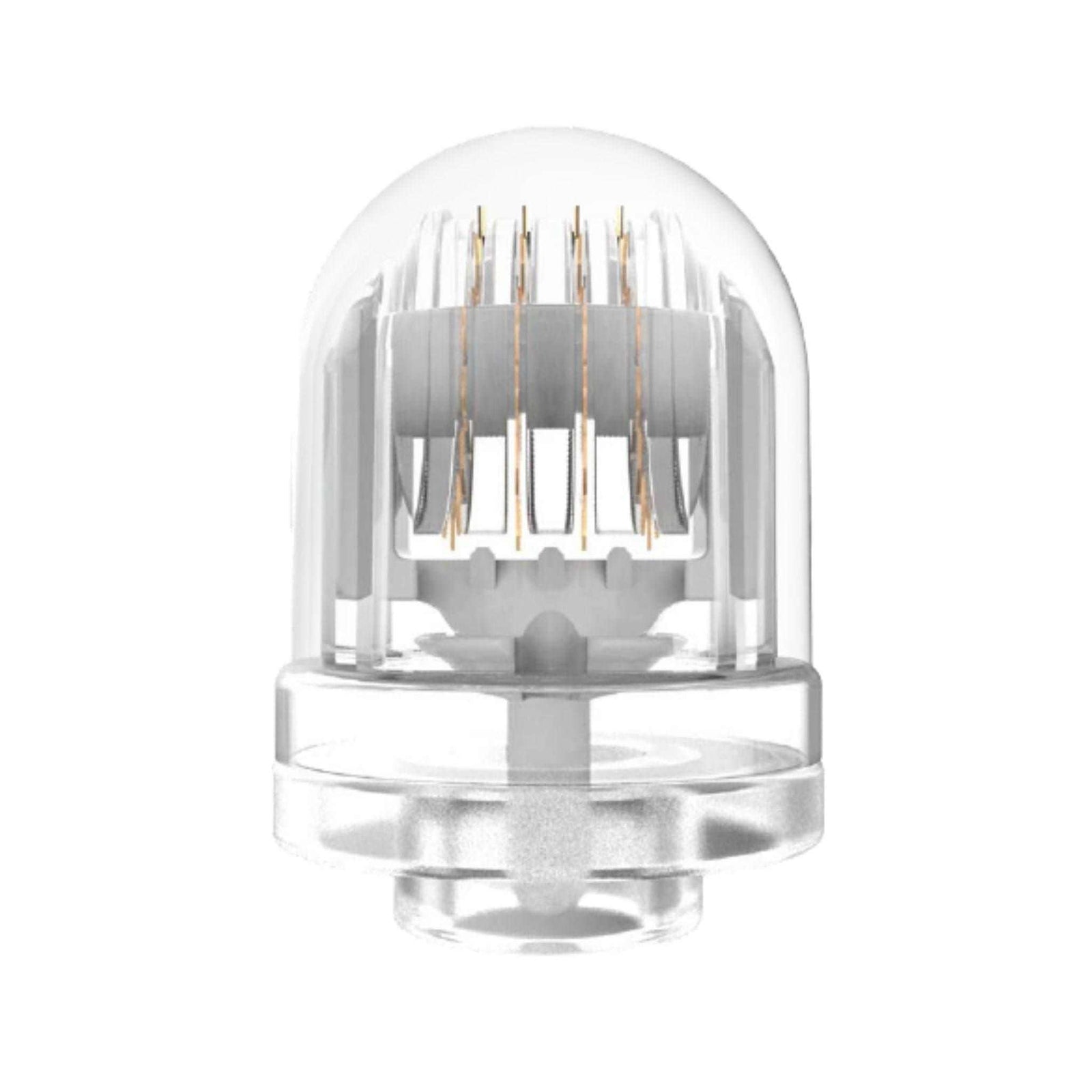 Micro 24K gold needle roller for microneedling with RX PDRN vial compatibility