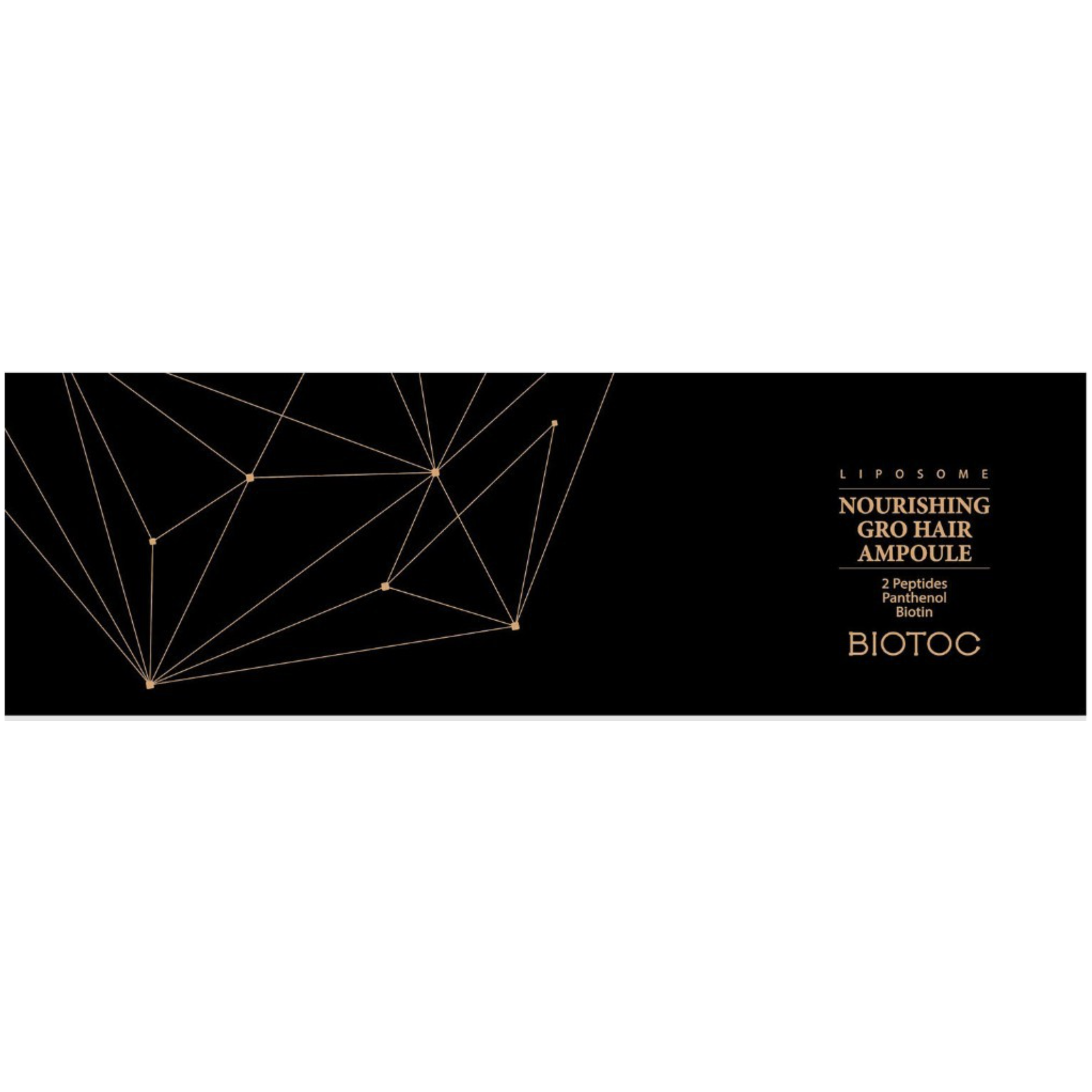 BIOTOC Nourishing Gro Hair Ampoule - (4 x 5ml Vials)