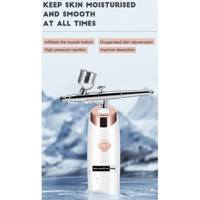 Oxygenation Hyperbaric Facial Sprayer for deep skin hydration and improved absorption with high-pressure oxygen injection technology