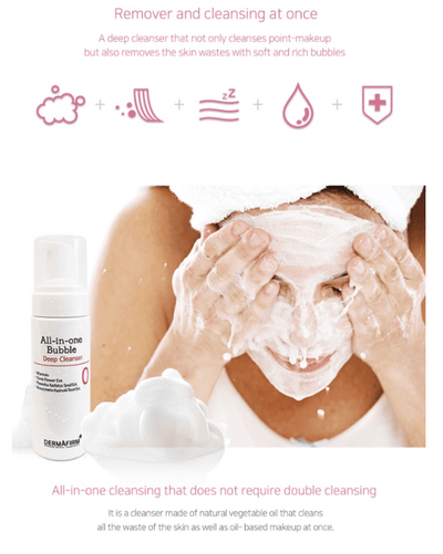 All-in-one Bubble Cleanser - 150ml - Dermafirm USA