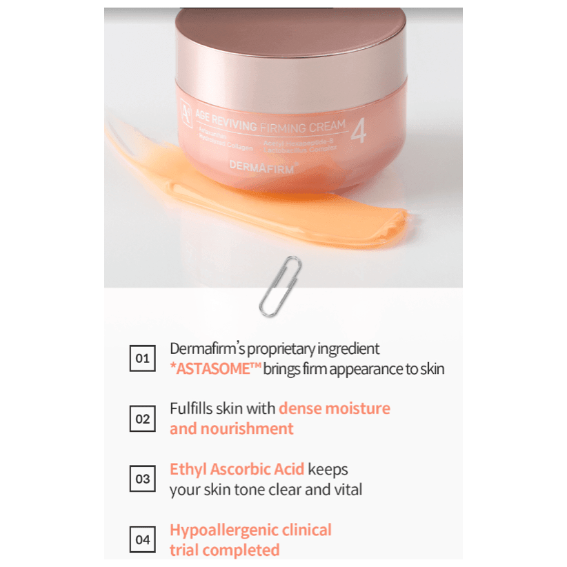 Age Reviving Firming Cream A4 - 50ml (1.69 oz) - Dermafirm USA