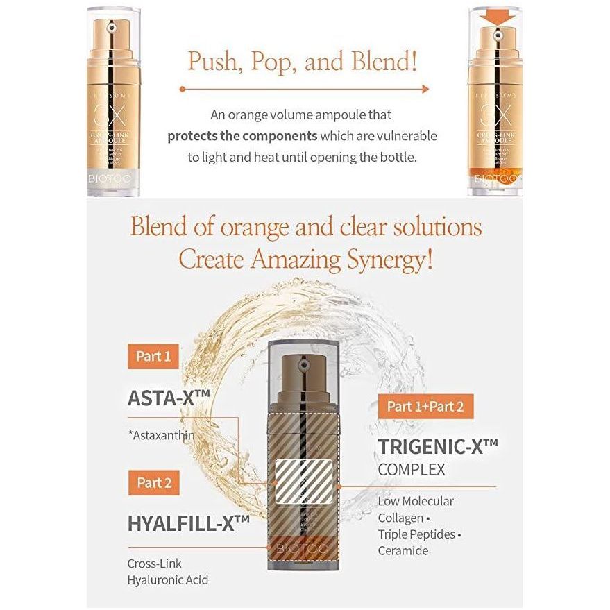 BIOTOC 3X Ampoule - 10.4ml (1 Pack) - Dermafirm USA